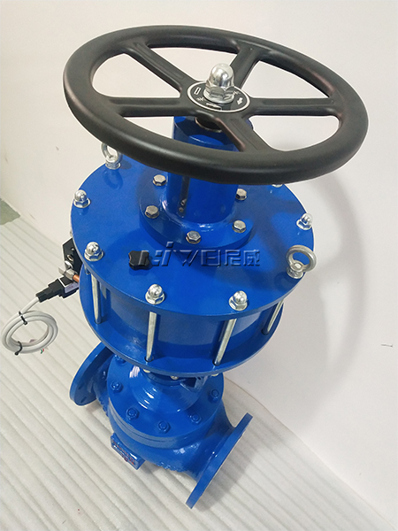 ZSQP氣動活塞式快速切斷閥（帶手動機構）