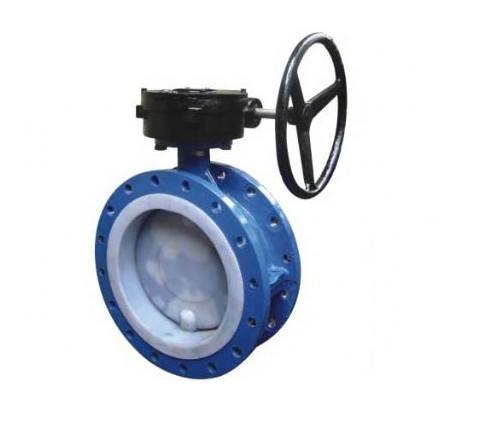 D341F46法蘭式襯氟蝶（dié）閥