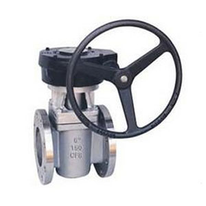 美標卡套式渦輪傳動旋塞閥