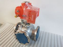 防爆電（diàn）動三通球（qiú）閥（fá）