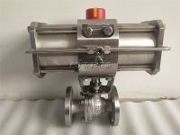 氣動（dòng）單（dān）作用球閥不鏽鋼執行器（qì）